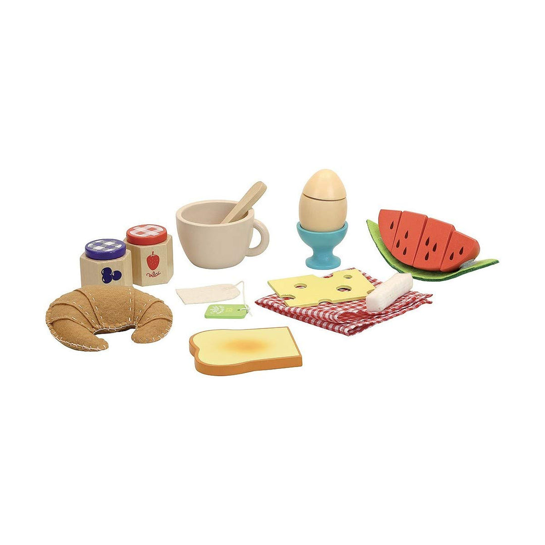 Vilac VIL8120 Pretend Rollenspiel, Frühstücksset Pretend Play Frühstücksset, Pretend Play Frühstücks