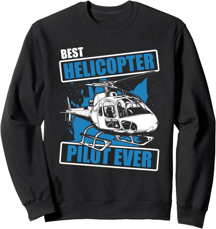 Hubschrauber Pilot Heli Luftfahrt - Helikopter Sweatshirt
