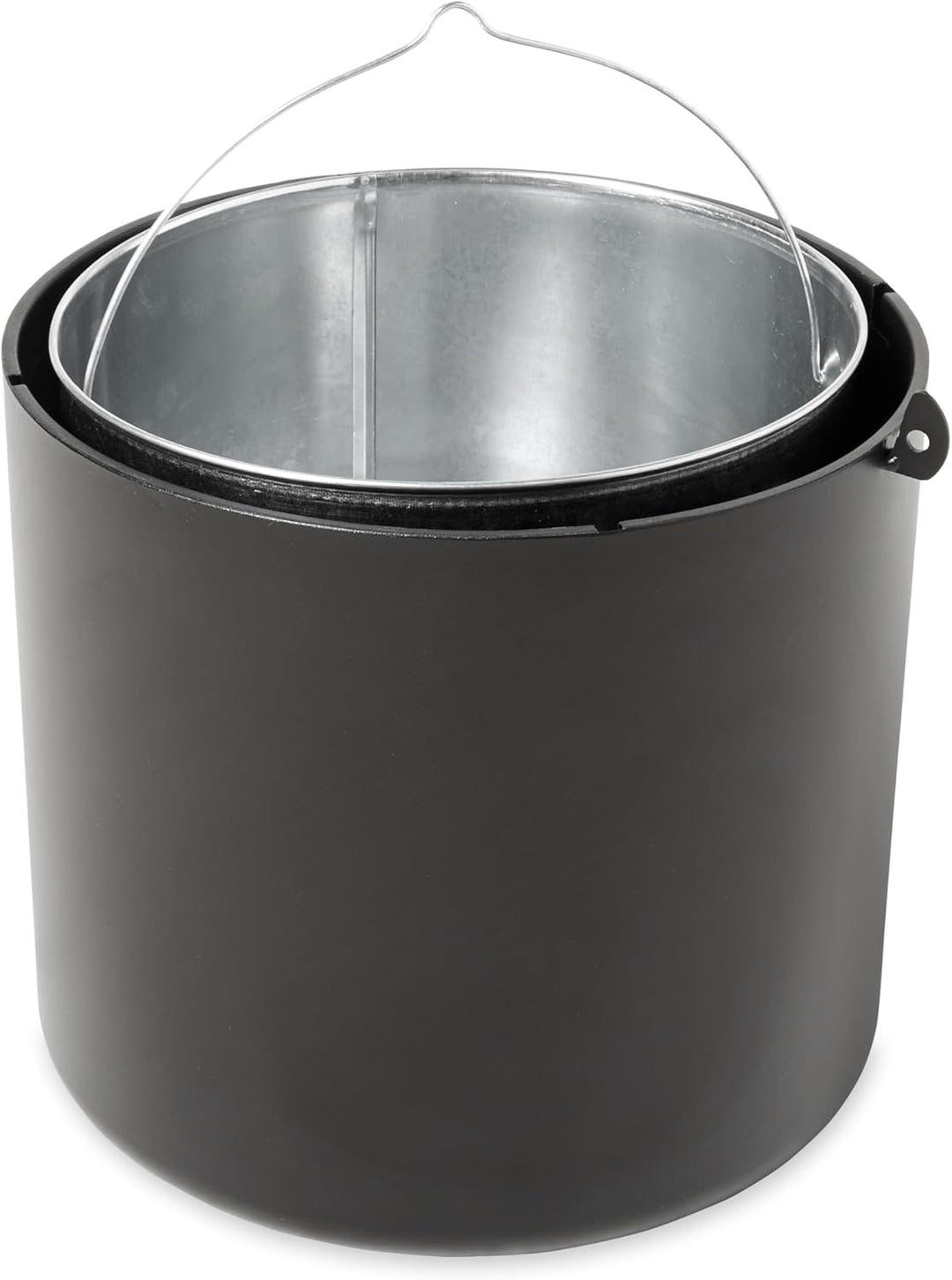 Rubbermaid Commercial Products FG9W3300BLA Infinity Genie Standaschenbecher, Schwarz