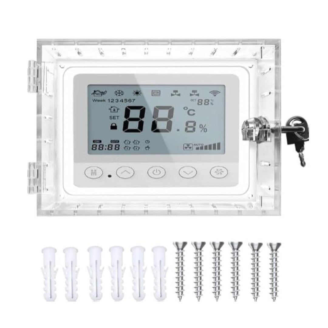 Thermostat-Abdeckungsschutz Thermostatschutz,Heim-Thermostat-Abdeckungen, Thermostat-Schliesskästen