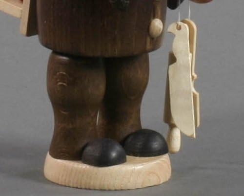 Räuchermännchen Holzwarenhändler - 20,5cm - Original Erzgebirge Räuchermann - Dregeno Seiffen