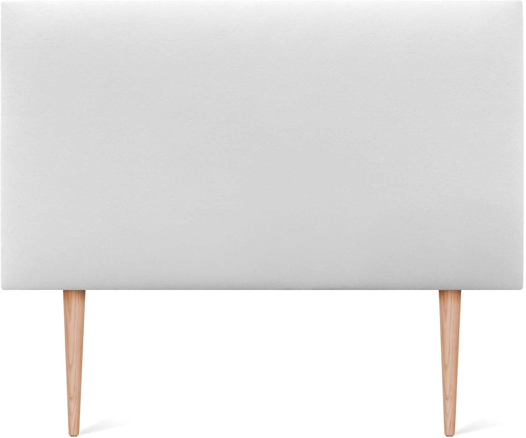 DHOME Kopfteil aus Kunstleder oder Stoff AQUALINE Glattes gepolstertes Kopfteil Luxusbett Kopfteil (