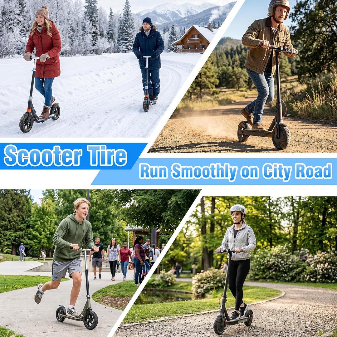 250x54 Tubeless Reifen mit Ventil für Xiaomi 4 Elektroroller, E Scooter Reifen Off-Road Vakuumreifen