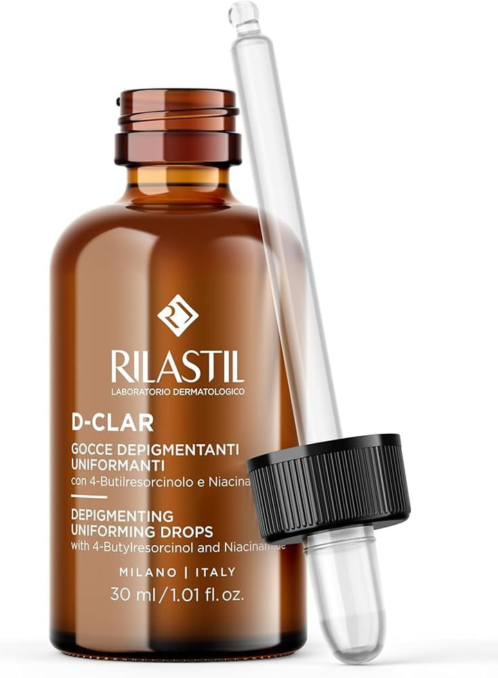 Rilastil D-Clar Depigmentierungskonzentrat in Tropfen, Intensivbehandlung gegen Sonnenflecken, Melas