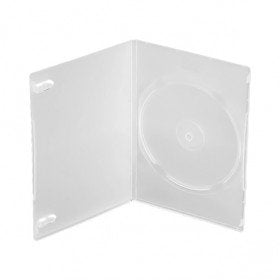 Exlusive DVD Hüllen, Slim 7 mm, Transparent, Made in Germany, 50 Stück