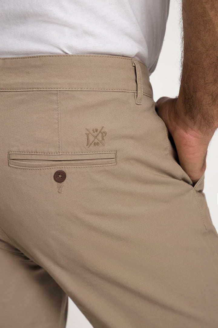 JP 1880 Herren grosse Grössen Übergrössen Menswear L-8XL Chino Hose, Bauchfit, Regular Fit 748444 30