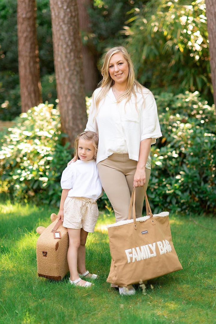 Childhome, Family Bag, Wickeltasche, Reise-/Wochenendtasche, grosses Fassungsvermögen, abnehmbare Ta