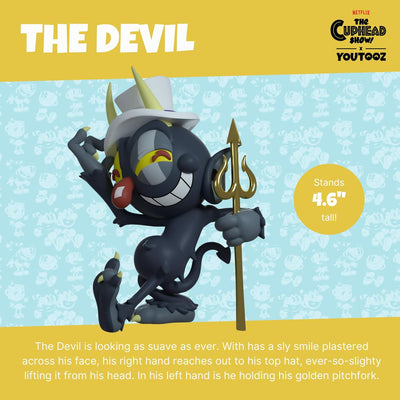 Youtooz The Devil Vinyl-Figur The Devil from The Cuphead Show, 11,7 cm Edition von Youtooz Cuphead C