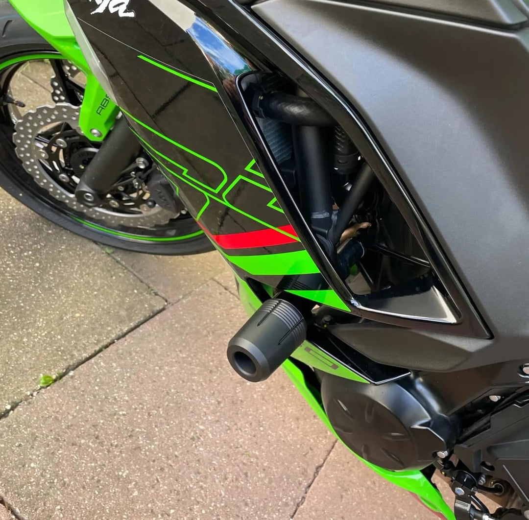 Motorrad Sturzschutz Sturzpads für Kawasaki NINJA 650 NINJA650 Z650 2017-2023 Rahmen Schieber Protek