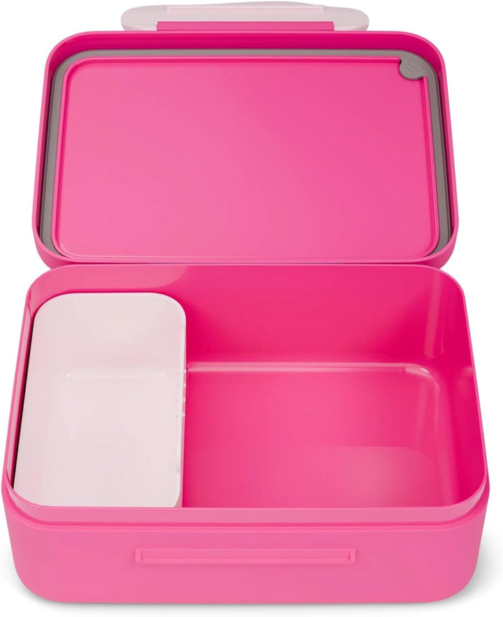 ergobag Brotdose mit Trennfach, BPA-frei, Spülmaschinenfest Königin - Pink Königin - Pink One Size,