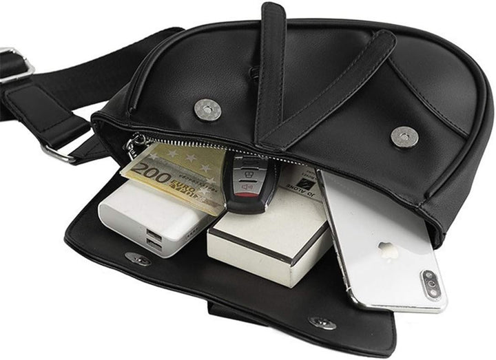 NYKKOLA Unisex-Erwachsene Xsc161 Gepäck-Kuriertasche, Schwarz