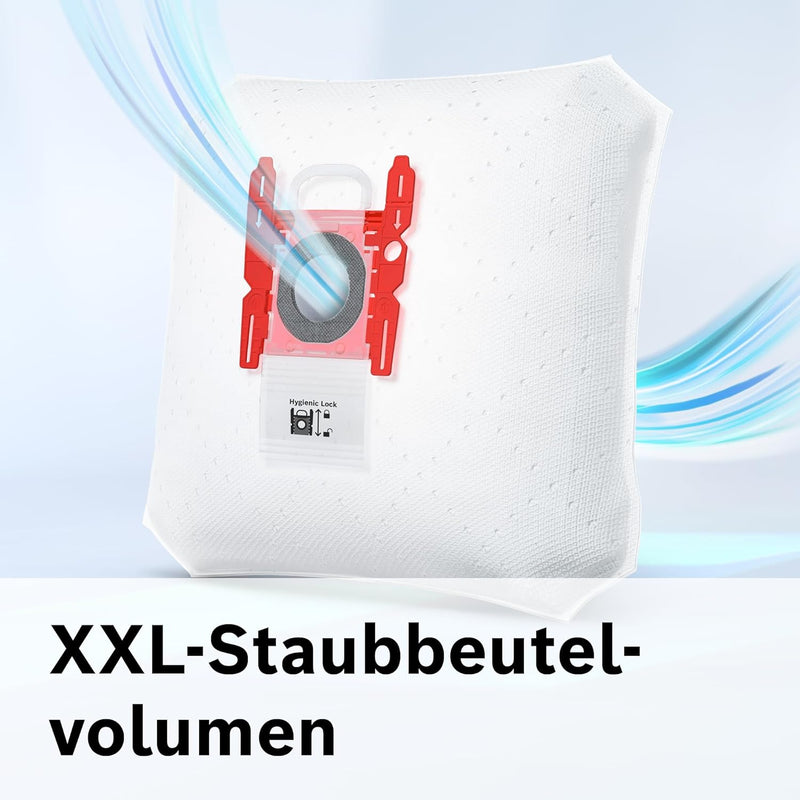 Bosch Staubsauger mit Beutel Serie 8 BGB75X494, Bodenstaubsauger, ideal für Allergiker, Hygiene-Filt