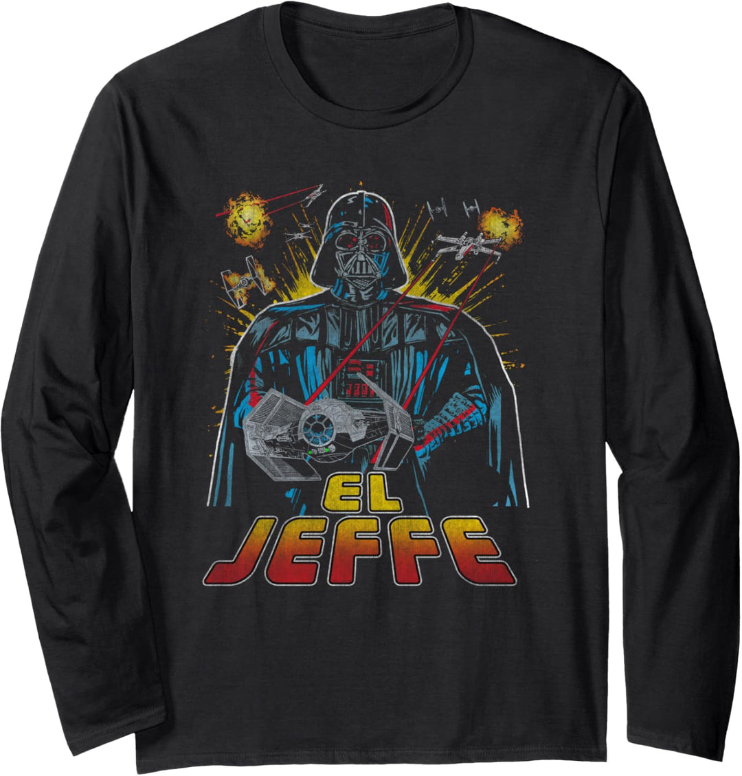 Star Wars Darth Vader El Jefe "The Chief" Langarmshirt