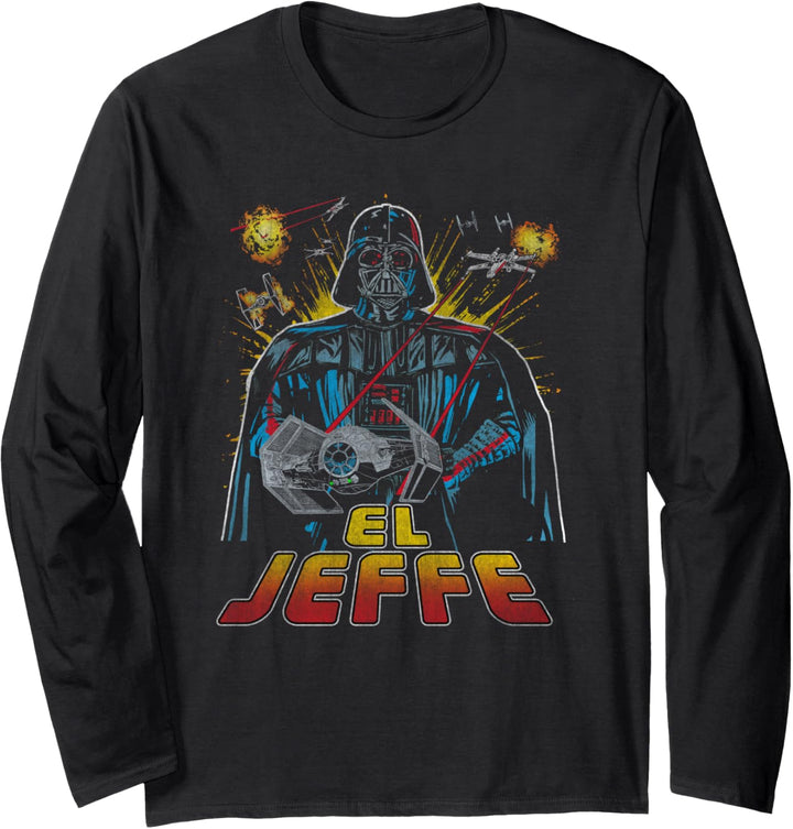 Star Wars Darth Vader El Jefe "The Chief" Langarmshirt