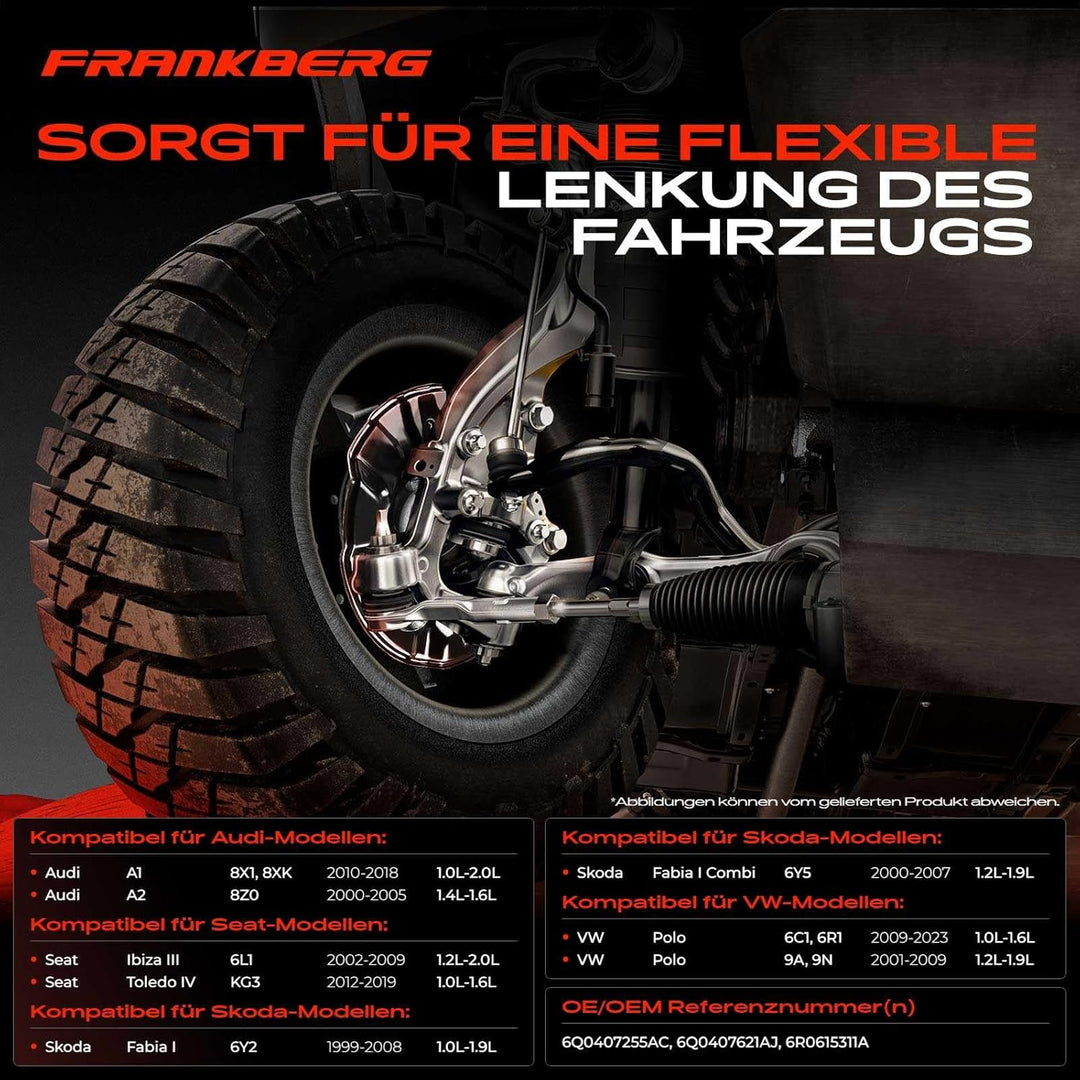 Achsschenkel Radlagergehäuse Komplett Vorne Links für Polo 6R 6C 9N Fox 5Z Cordoba 6L Ibiza 6L 6J 6P