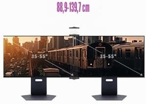 Bezel Free für 35-55 Zoll Curved Monitor Zubehör für Gaming Monitore Curved Screens Längere Version