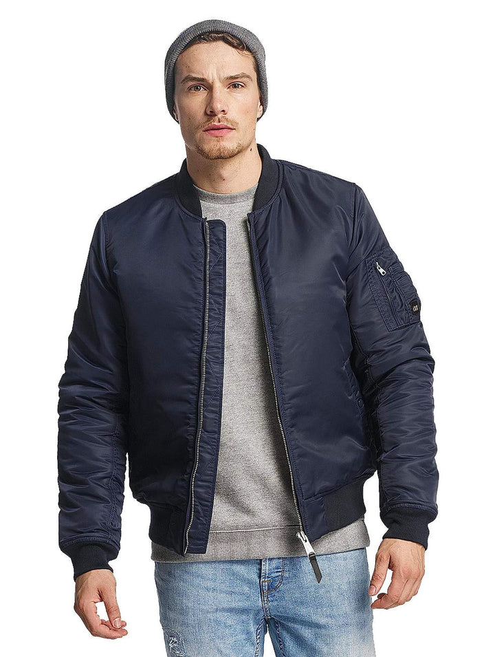 Vintage Industries Westford MA1 Jacke (Blue/Black,L)