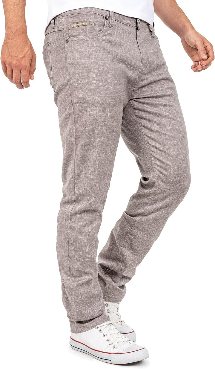 Cipo & Baxx Herren Stoffhose – Slim Fit & Regular Fit | Stretch Baumwoll-Mix | Atmungsaktiv & Bequem
