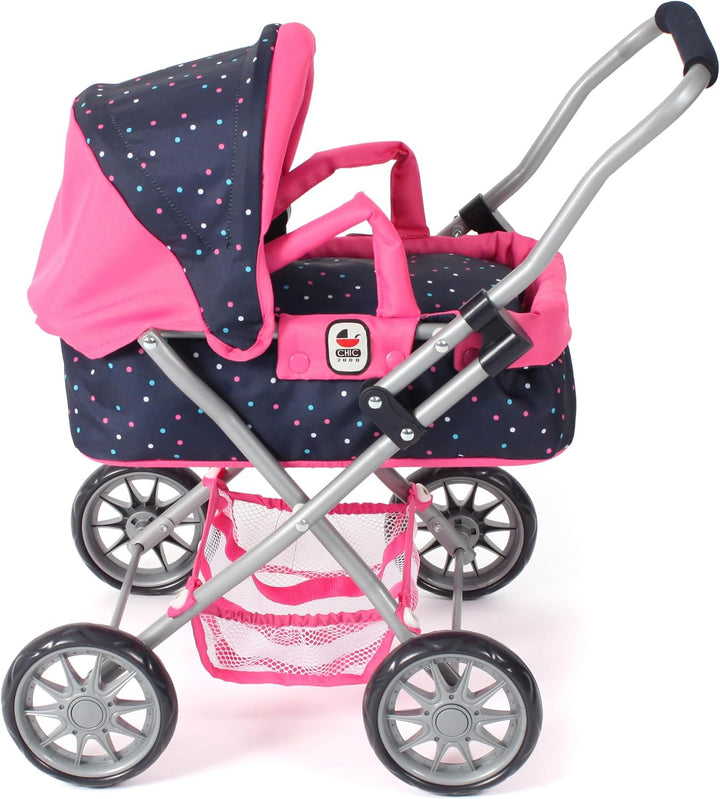 Bayer Chic 2000 - Puppenwagen Smarty, Kleiner Kinderpuppenwagen für Kinder ab 2 Jahren, Spielzeugkin