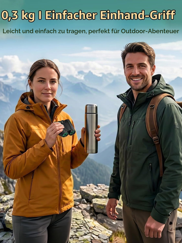 20x25 Kompaktes Fernglas für Erwachsene &amp; Kinder, Fernglas Erwachsene mit hoher Vergrösserung bei sc