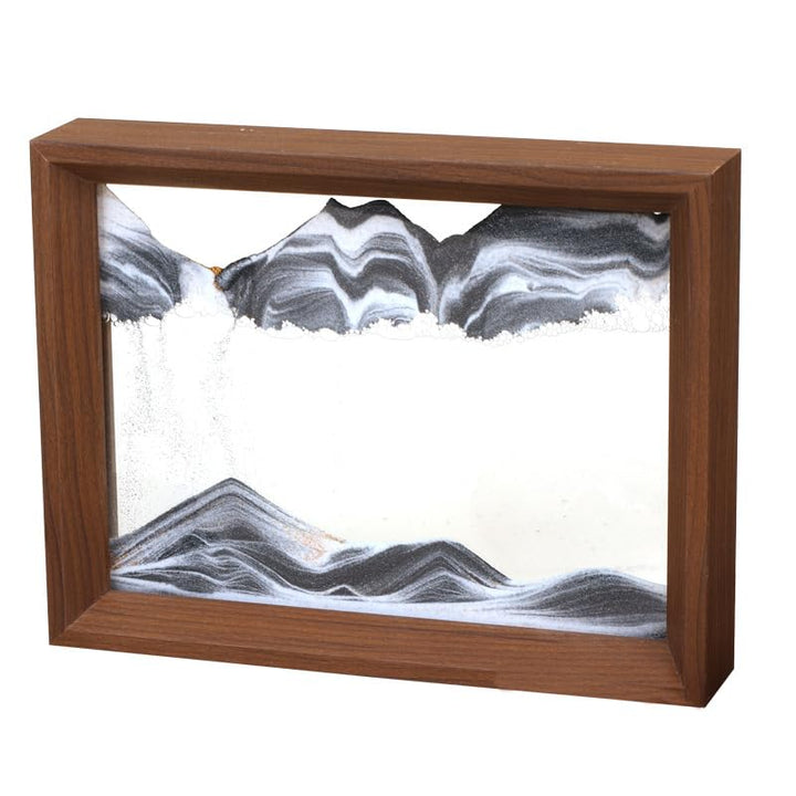 AzureLeap Sandbilder zum Drehen 3D Sandscape die Sandkunst in Tiefsee Fliessende Sandmalerei Sandbil
