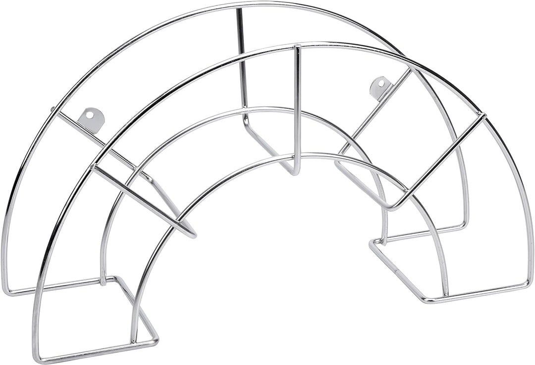 Sauvic Grosser Schlauchhalter aus Edelstahl, 46,5x16,5x24 cm Single, Single