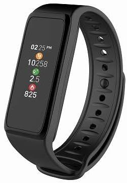 MyKronoz KRZEFIT3HR-BLACK/BLACK Activity Tracker, Black/Black, UNIVERSAL, Black/Black