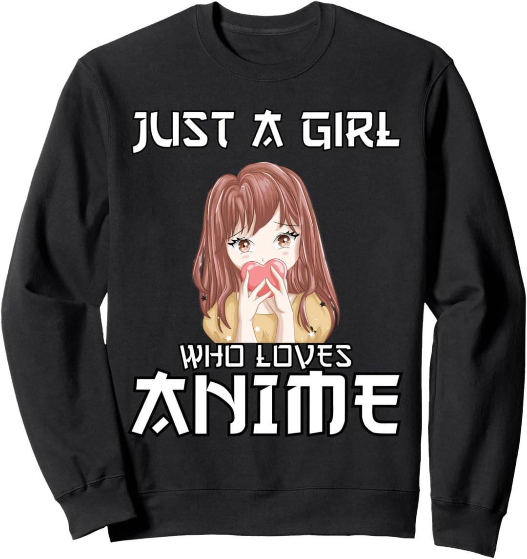 Anime Für Mädchen Teens Mädchen Liebt Japanischen Manga Otaku Kawaii Sweatshirt