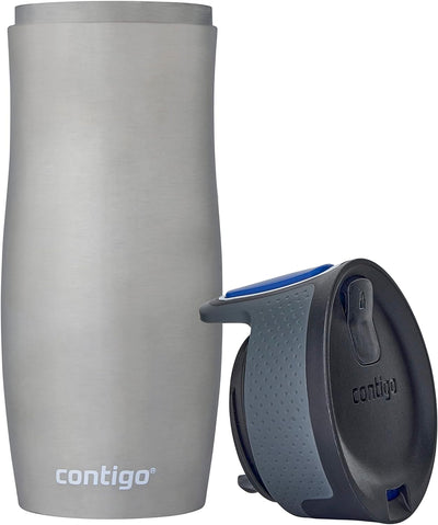 Contigo West Loop Autoseal Thermobecher, Edelstahl Isolierbecher, Kaffeebecher To Go, BPA frei, ausl