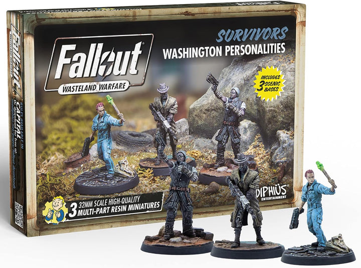 Fallout: Wasteland Warfare - Survivors: Washington Personalities