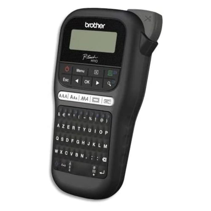 Brother PT-H110 Etikettierer, tragbar, lustig und kompakt, ideal für den Einsatz im Büro, mit 1 TZE