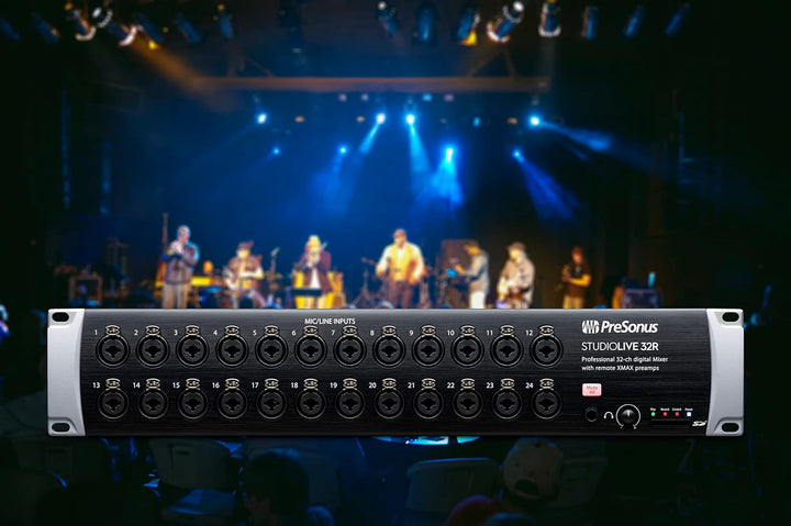 PreSonus StudioLive 32R, 34-Eingang, 32-Kanal Rack-Mixer mischpult, Stage Box und Audio-Interface 32