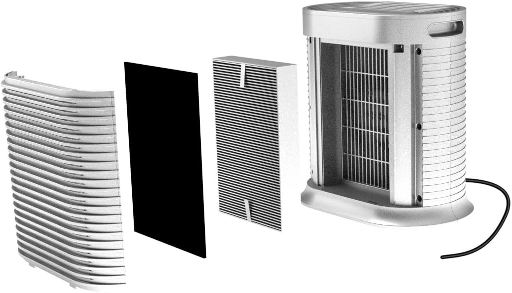 Honeywell Echter HEPA-Ersatzfilter HRF-R2E für die Anwendung im Luftreiniger HPA100WE, 1 Stück