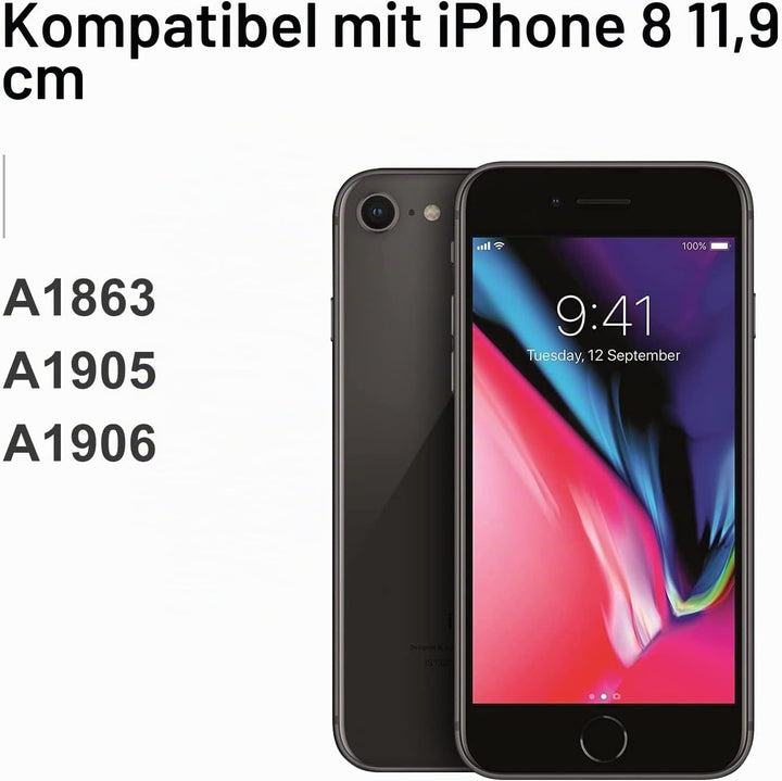 LL TRADER Display für iPhone 8 LCD 4,7 Zoll FHD Ersatz 3D Touch Digitizer Assembly und Reparaturset