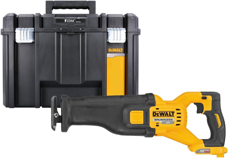 DEWALT DCS389NT-XJ Akku-Säbelsäge DCS389NT 54,0 Volt, 54 V, Gelb-Schwarz, DCS389NT-XJ-Sierra Sable s