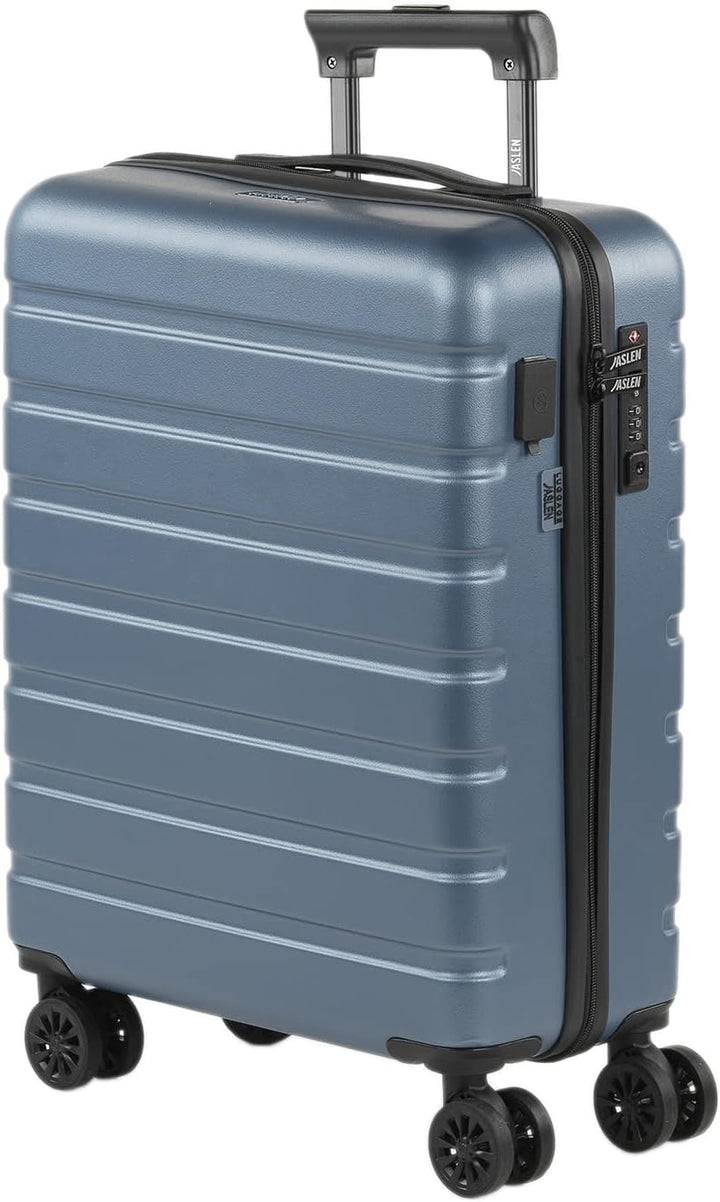 JASLEN - Handgepäck Koffer Trolley - Reisekoffer Mit Rollen und Reisekoffer Hartschalenkoffer für Vi
