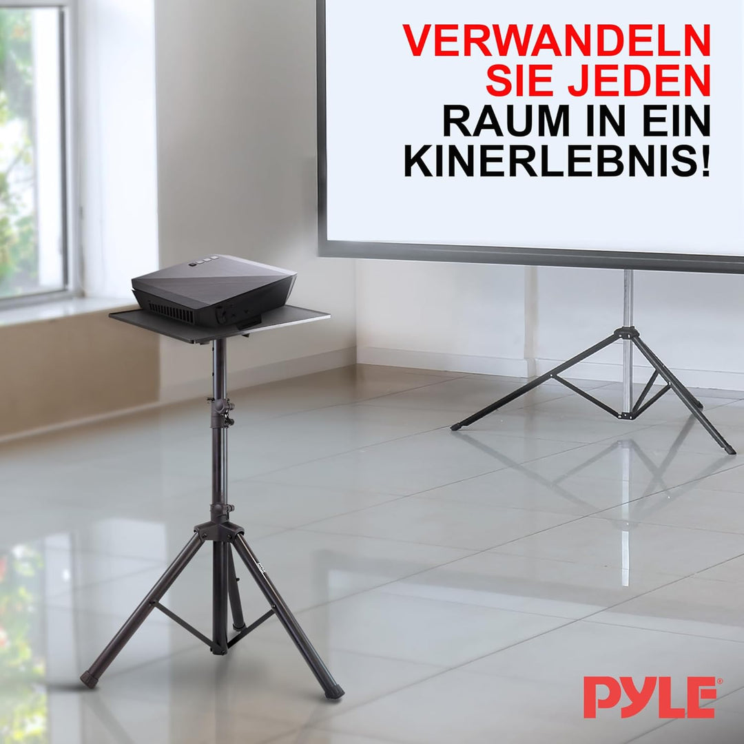 Pyle Universal Laptop- und Notebook-Ständer - Stativ für Computer, Projektor, DJ-Mixer oder E-Book -
