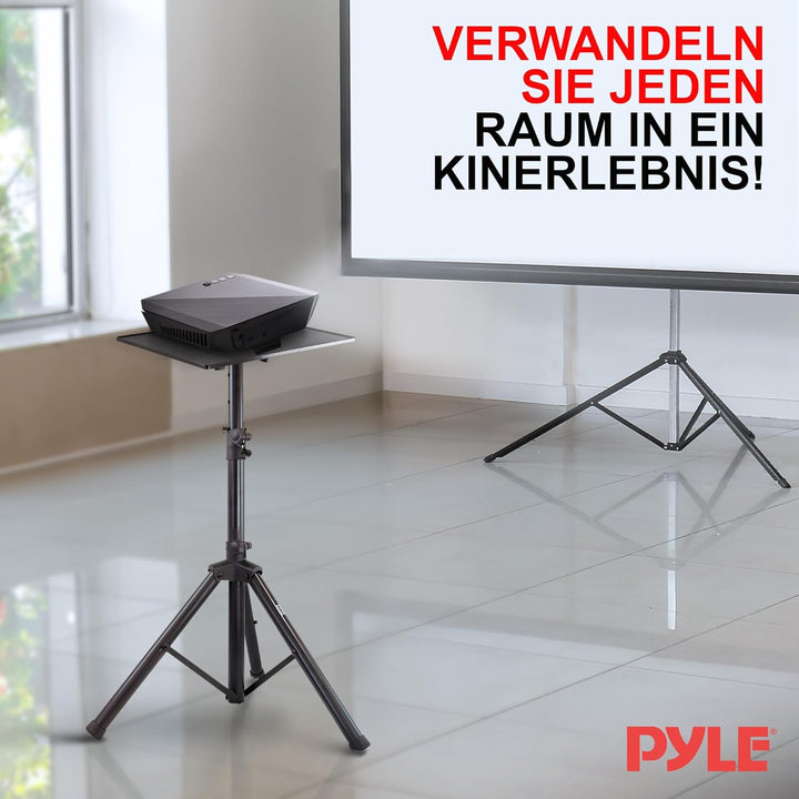 Pyle Universal Laptop- und Notebook-Ständer - Stativ für Computer, Projektor, DJ-Mixer oder E-Book -