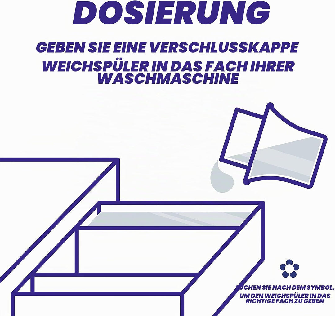 Coccolino Weichspüler-Konzentrat, Sandelholz & Geissblatt, 8 Liter, 320 Waschladungen, 4 x 80 Waschg