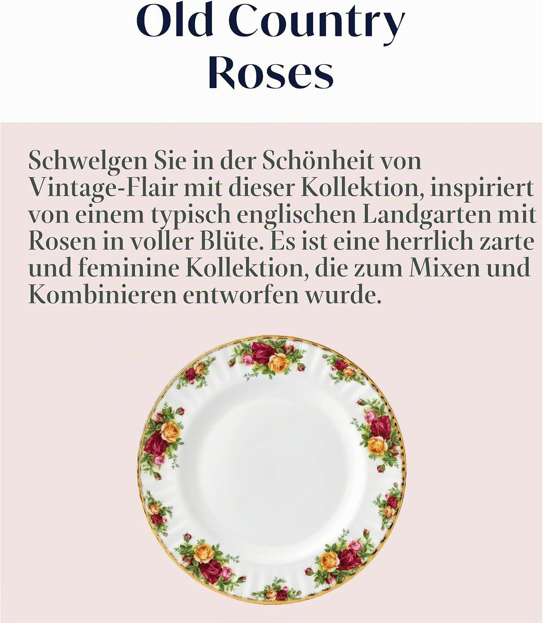 Royal Albert Teller 27 cm, Knochenporzellan, Mehrfarbig, 27 x 27 x 2.5 cm 27 x 27 x 2.5 cm Mehrfarbi