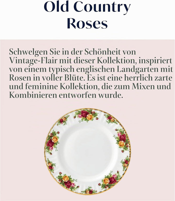 Royal Albert Teller 27 cm, Knochenporzellan, Mehrfarbig, 27 x 27 x 2.5 cm 27 x 27 x 2.5 cm Mehrfarbi