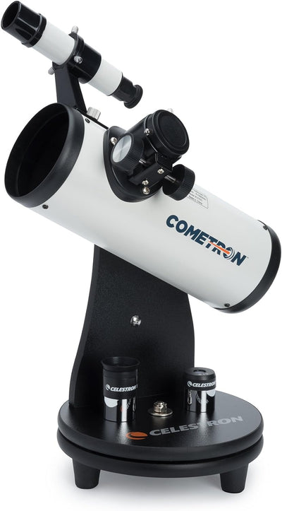 Celestron 21023 76 mm Cometron FirstScope Teleskop – Weiss, Schwarz Cometron FirstScope Nur Teleskop