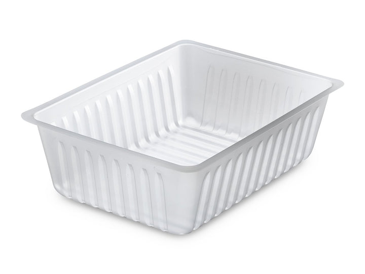 GUILLIN – caissipack b1500t 250 Barquette charcutiere Beutel 1500 cc, Polystyrol, transparent, 20,2 