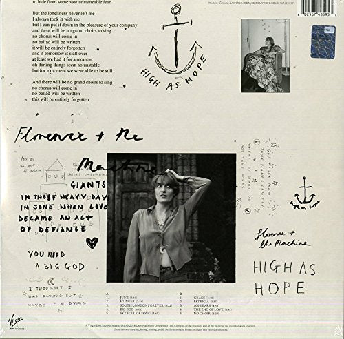 High As Hope (Vinyl) [Vinyl LP], Vinyl
