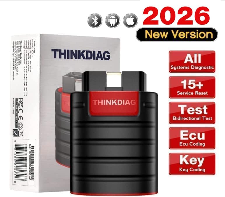 thinkcar ThinkDiag obd2 diagnosegerät obd2 bluetooth adapter Vollsysteme Obd2 Codeleser für bidirekt