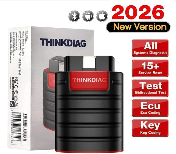 thinkcar ThinkDiag obd2 diagnosegerät obd2 bluetooth adapter Vollsysteme Obd2 Codeleser für bidirekt