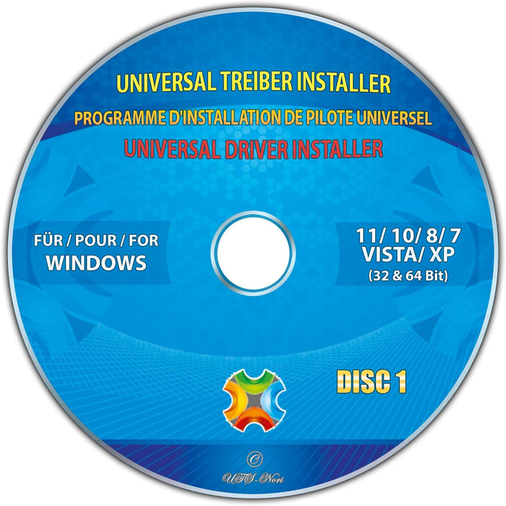 Universal Treiber Installer für Windows 11-10-8-7-Vista-XP (32 & 64 Bit)