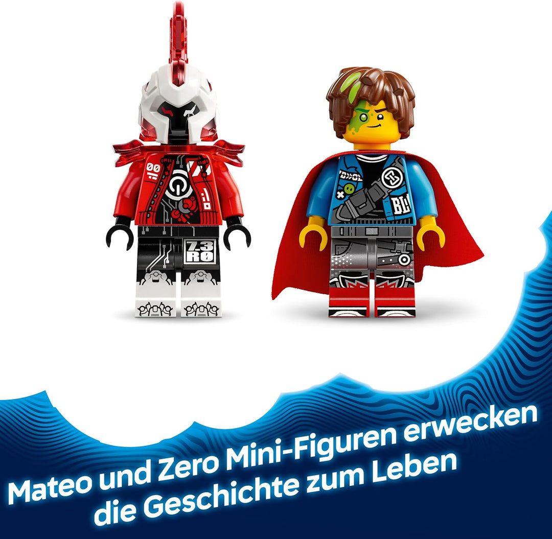 LEGO DREAMZzz Mateos Feuer-Chamäleon - Tierfigur, die Sich in EIN Spielzeug Jet & Mech oder einen Wä