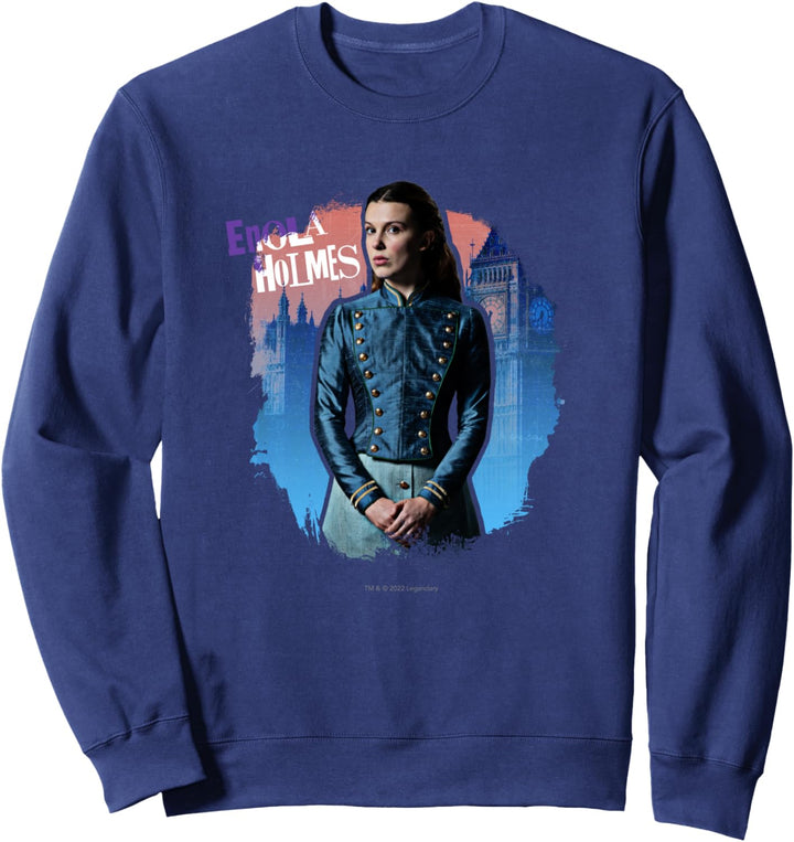 Enola Holmes – Enola (Millie Bobby Brown) in London Sweatshirt