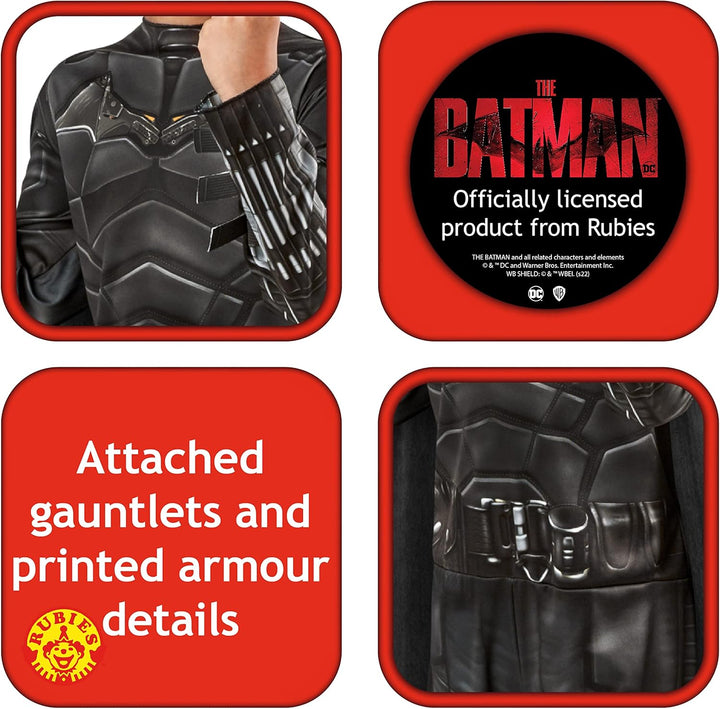 Rubie's Unisex Kinder Batman Classic Inf Kostüm Batman-Kostüm, S